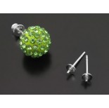 Zdjęcie - Srebrne sztyfty do wklejania z talerzykiem, Ag925 14x4mm